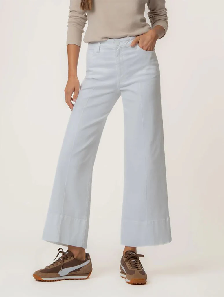 Kut From The Kloth Meg High Rise Pin Tuck Wide Hem Wide Leg Jean