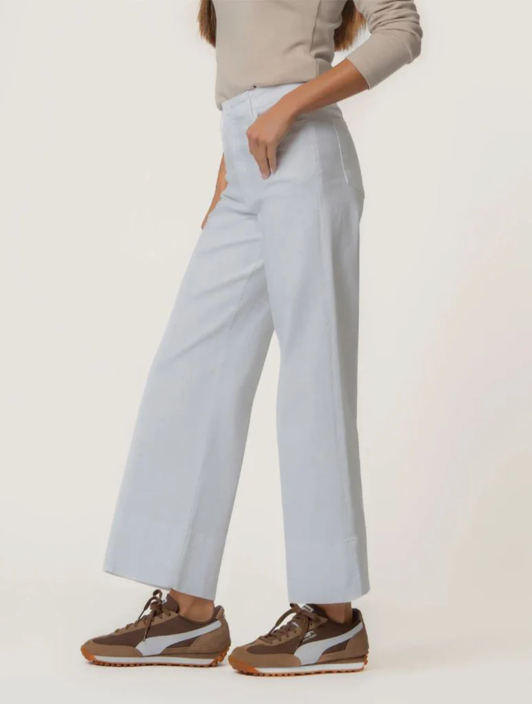 Kut From The Kloth Meg High Rise Pin Tuck Wide Hem Wide Leg Jean - Image 2