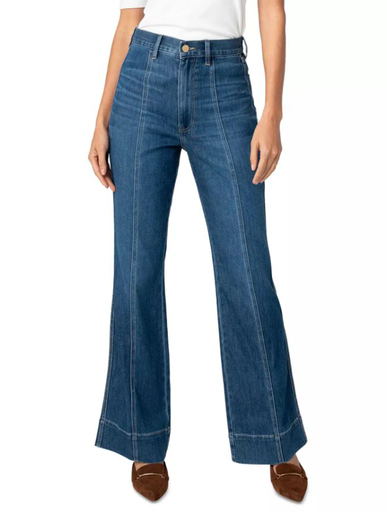 Liverpool Relaxed High Rise Seamed Bootcut Jean