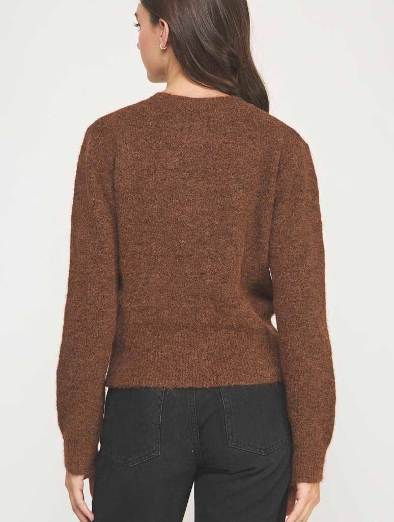Multi Color Button Knit Cardigan FINAL SALE - Image 3