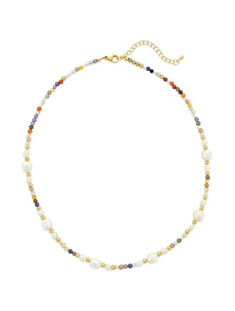 Pearl Beaded Necklace - Image 2