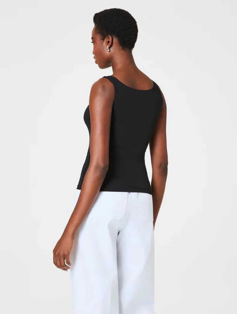 SPANX Smoothing Jersey Scoop Tank - Image 2