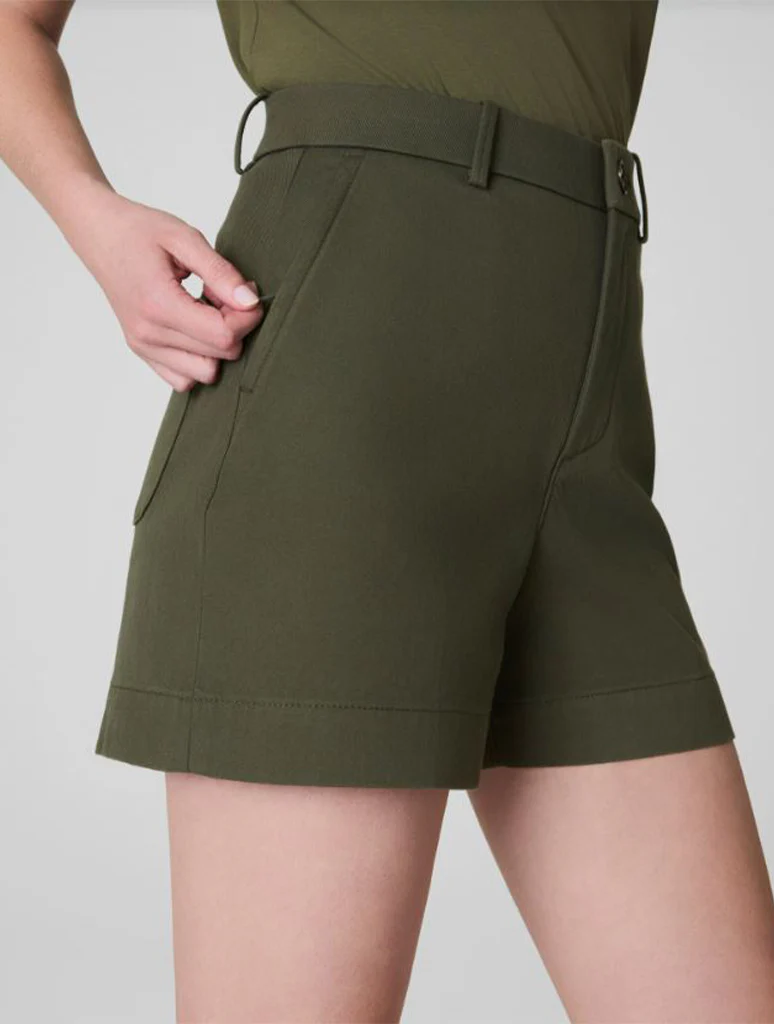 SPANX Spanxsupersmooth™ Stretch Twill Shorts 5" - Image 3
